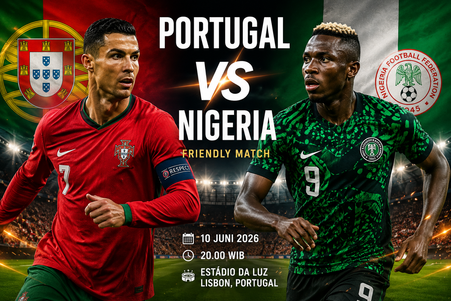 Portugal vs Nigeria